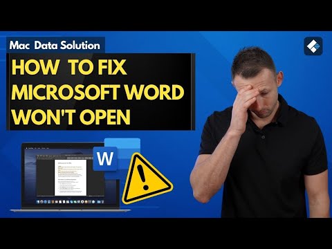 How to Fix Microsoft Word Won't Open on Mac