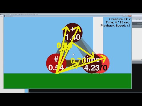 Evolution of mathy creatures (Part 3) (602,500 deaths caught on camera)