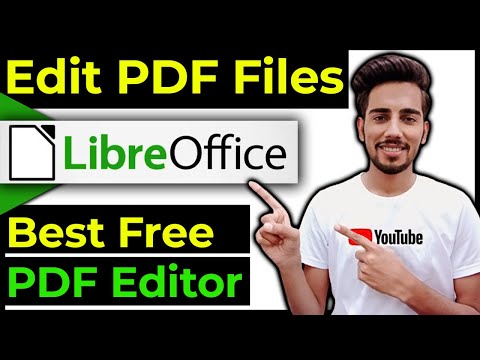 How To Edit PDF Files 2023 | Best Free PDF Editor 2023 | LibreOffice