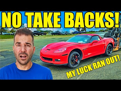I OVERPAID For A Perfect Looking 14k Mile Corvette & Found Out Quick Why It Was AS-IS & NO RETURNS!