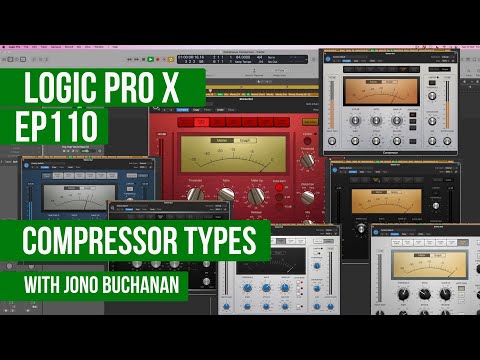 LOGIC PRO X - Logic Compressor Types Explained