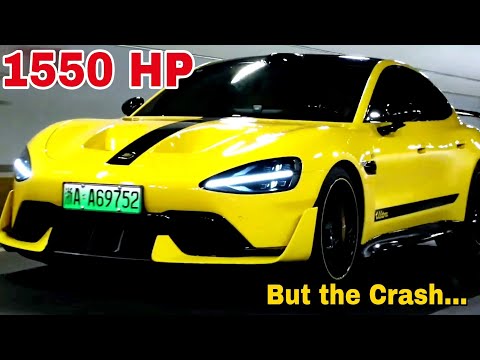 Xiaomi SU7 Ultra 1550 Horses of Insane EV Power But the Crash...