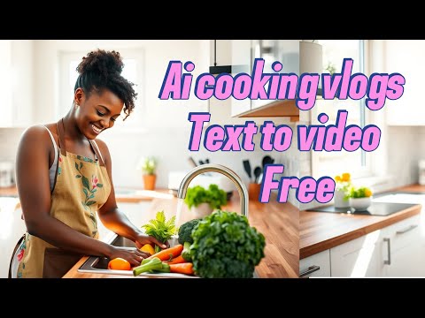 Create Viral AI Cooking Vlogs in Minutes! Text to video