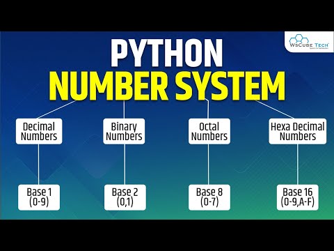 Python Number System (Definition, Types, Conversion & Examples) | Python in Hindi