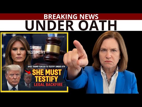 1 MIN AGO: Judge Confirms Melania Must Testify Under Oath as Trump Legal Team Panics