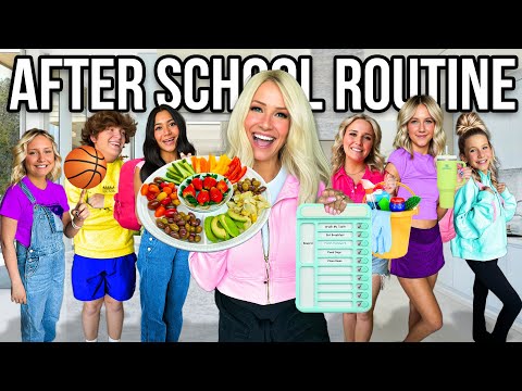 *NEW* AFTER SCHOOL ROUTiNE WiTH 10 KiDS!!