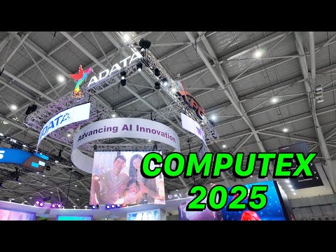 ADATA @ #COMPUTEX2025 | CNC-milled case and GPU? 🤯