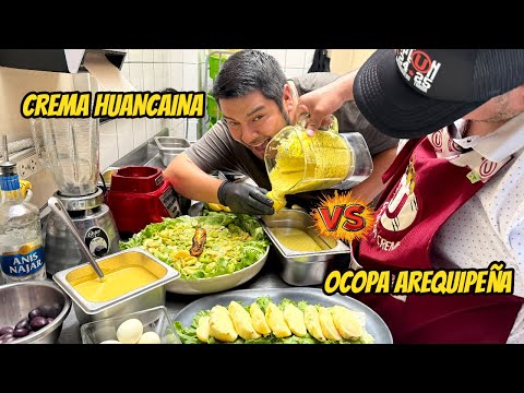 Papa a la Huancaína and Ocopa — Which is tastier? 😳 You'll be surprised by the result!