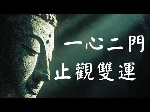 【重磅解读】《大乘起信论》“佛法入门第一奇书”，禅、净、密三宗共同推崇的一心二门、止观双运，定慧等持的智慧源泉！
