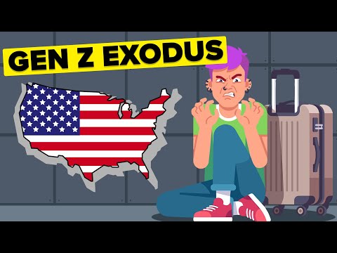 REAL Reason Gen Z Is Leaving America (63% Want Out)