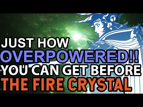 Final Fantasy 1 - How OVERPOWERED! Can You Get BEFORE The Fire Crystal