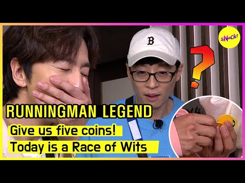 [RUNNINGMAN]  Give us five coins! Today is a Race of Wits (ENGSUB)