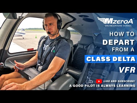 VFR Class D Departure
