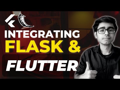 Integrate Flask with Flutter | Make Your Own API and use them in Flutter Apps | Flutter with Flask