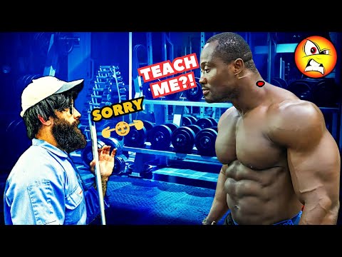 ELITE Powerlifter ANATOLY Use a 32kg Mop | Pretended To Be a CLEANER in a GYM