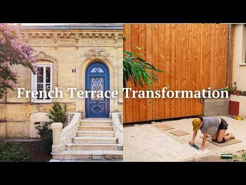 Transforming our French garden with a traditional stonework terrace | Renovating in France #13