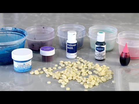 Color Cocoa Butter | What Kind of Food Color Should I Use?