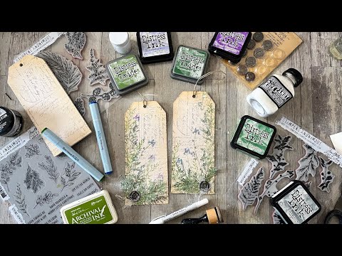 Ten Minute Tags - Festive Greenery