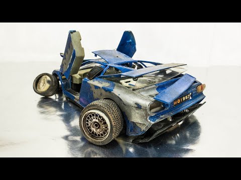 Bugatti EB110 GT Restoration Abandoned car 1991