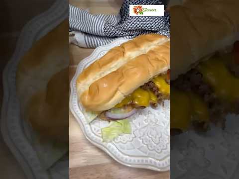 Chopped Cheese | Easy Chopped Cheese Sandwich Recipe