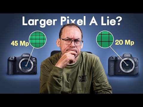 Busting the MYTHS about LARGER PIXELS.  The TRUTH revealed!