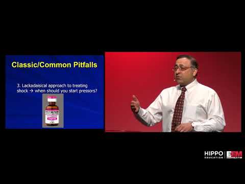 5 Common Errors in Shock, Amal Mattu, Essentials of Emergency Medicine 2018