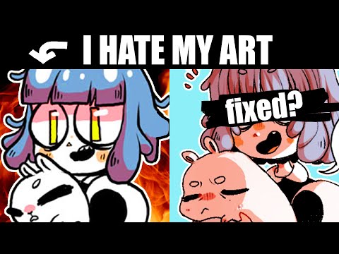 COMIC MISTAKES YOU SHOULD AVOID [fixing my ugliest comic page]