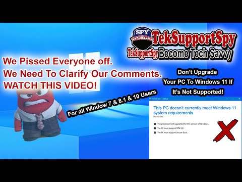 We Pissed Everyone Off We need to clarify our comments.