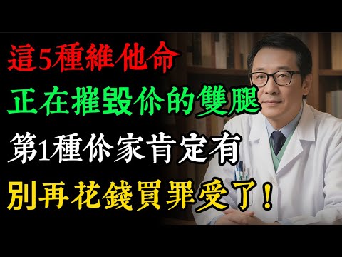 你每天吃的這5種「保健品」，正在掏空你的腿部力量！專家警告：第一名家家都有，別再花錢買罪受了！#老年健康#健康知識 #健康养生#逍遙健康指南
