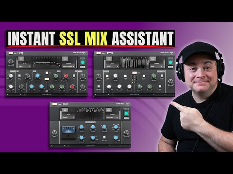 The Quickest Way to Mix With SSL EQ and Compression | SSL Auto Plugins