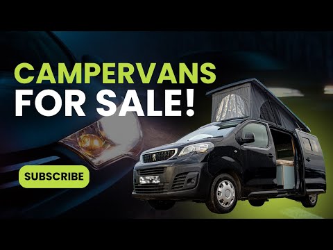 Adventure-Ready Campervans for Sale | Full Off-Grid Capabilities!