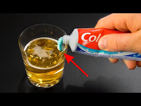 Mescola il dentifricio con la birra e non crederai a quello che ti ritroverai! 💥sorpreso🤯