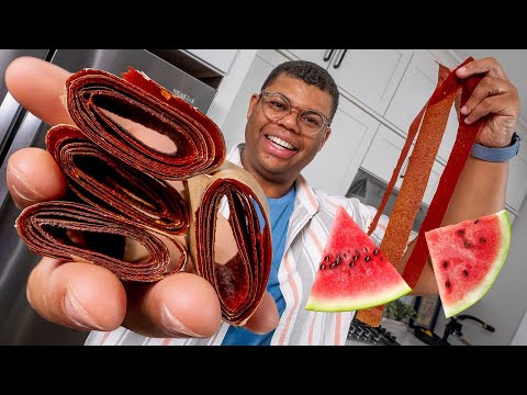 1 Ingredient Fruit Roll-Ups 🍉 | Problem Solved