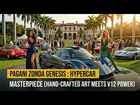 Inside the Pagani Zonda Genesis: Hypercar Masterpiece (Hand-Crafted Art Meets V12 Power)