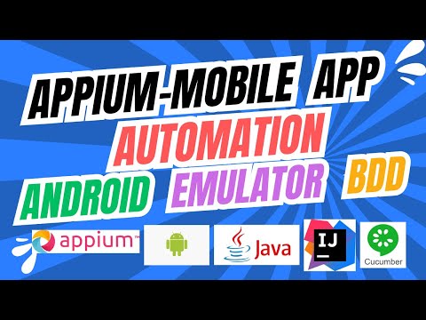 [2025]: Appium Mobile App Automation Testing: Android Emulator + BDD (Cucumber) 📱⚙️