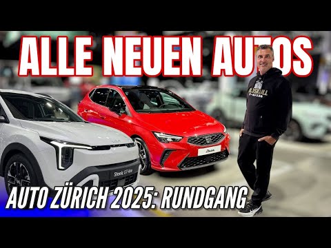 Auto Zürich 2025: Kia Stonic Facelift, Seat Ibiza, Toyota RAV4 und mehr neue Autos | Messerundgang