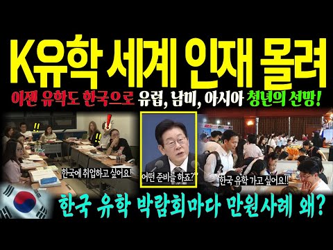 [해외감동사연]한국 유학 열풍, 세계 대학생들이 몰리고 있다. #k-유학 #한국유학 #한국취업 #해외사연