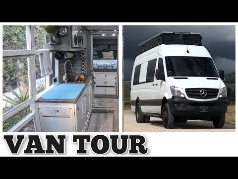 VAN TOUR - Tiny House with Amazing SHOWER!