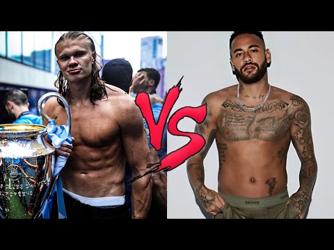 Neymar Jr. vs Erling Haaland Transformation 2025 ⭐ Who Do You Like?