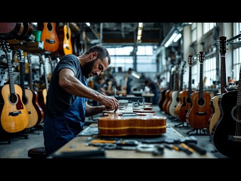 How the Best Guitars in the World Are Made 🎸🔥