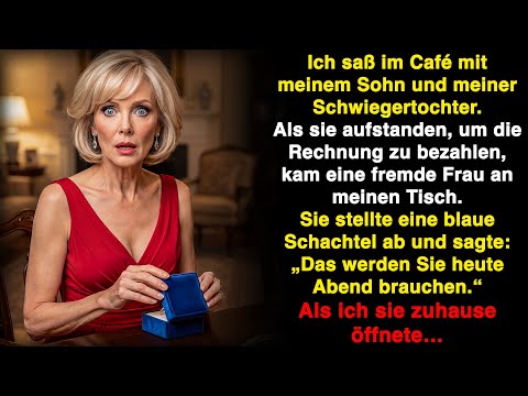Eine Frau ließ mir im Café eine Schachtel da – erst nachts verstand ich, wofür ich sie brauchte...