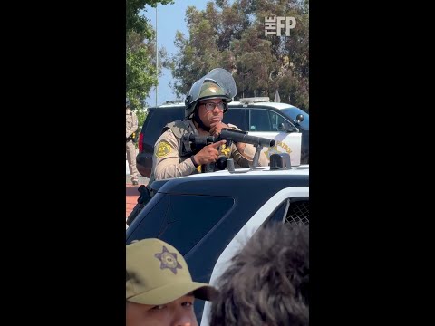 Shocking Scenes From LA Protests Against ICE