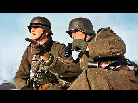 Уникальная немецкая кинохроника Битвы за Москву. Оборона Тулы. (1941) "Авантюра Гудериана."