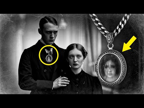 In 1910, a couple’s photo looked romantic — until the groom’s necklace exposed a chilling secret