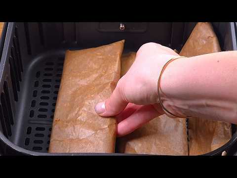 Viral Doner Kebab Recipe in 20 Minutes in the Air Fryer! So Juicy + Crispy!