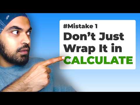 Stop Making These DAX Mistakes in Power BI