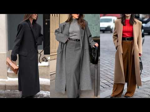 СТИЛЬНЫЕ ФАСОНЫ ЖЕНСКИХ ПАЛЬТО ЗИМА -ВЕСНА/ЭЛЕГАНТНЫЕ ОБРАЗЫ С ПАЛЬТО💕