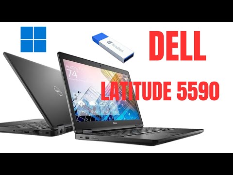 How to Enter BIOS on Dell Latitude 5590 and Enable UEFI USB Boot