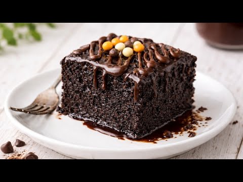 the secret of professional wet chocolate cake everyone will love! 😍🍫