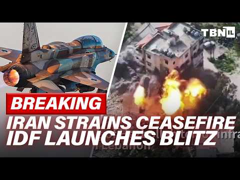 BREAKING: IDF BLITZ Attack On Hezbollah; U.S. Warns NATO; Iran STRAINS Ceasefire | TBN Israel